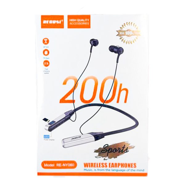 Regrsi RE-NY060 Wireless Neckband – Premium Edition