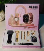 A58 A59 Plus Smartwatch with Touch Screen and App Control – LineShopBD