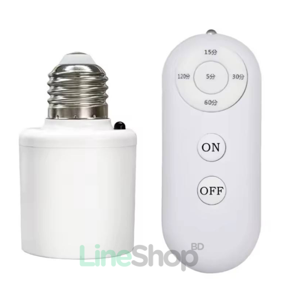 E27 Screw Wireless Lamp Holder (Model: 428A)