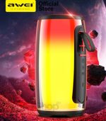 Awei Y528 Symphony Light Bluetooth Speaker | RGB Light | Deep Bass | Portable Design - Image 5