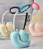 Cute Snail Night Lamp | USB Rechargeable LED Lamp | Decorative Bedside & Study Light