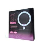 Mini Fill Ring Light 26cm (10 Inch) | 3 Color Mode | USB Powered | Phone Holder - Image 2