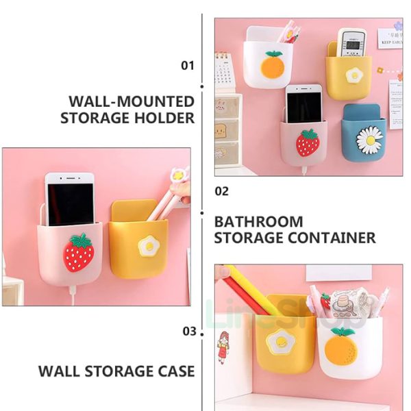 Multi-functional Wall Mount for Plastic Stand | Space-Saving Organizer | Wall Mounted