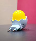 Yellow Duck With Egg Shape Led small Night Light - Image 2