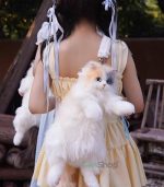 Plush CAT Backpack for Boys Girls Kids Children - Image 2