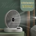 Rechargeable Rotating Fan (With Remote) (P-3544) - Image 6